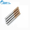 Carbide 6 Flute Finishing End Mill Cutters